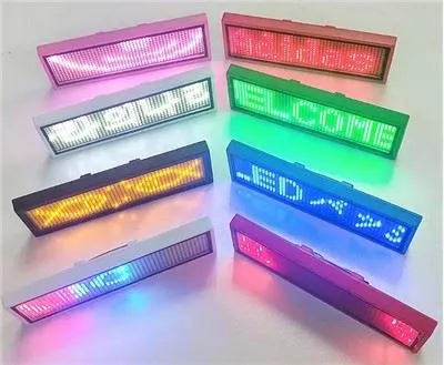 LED Name Badge